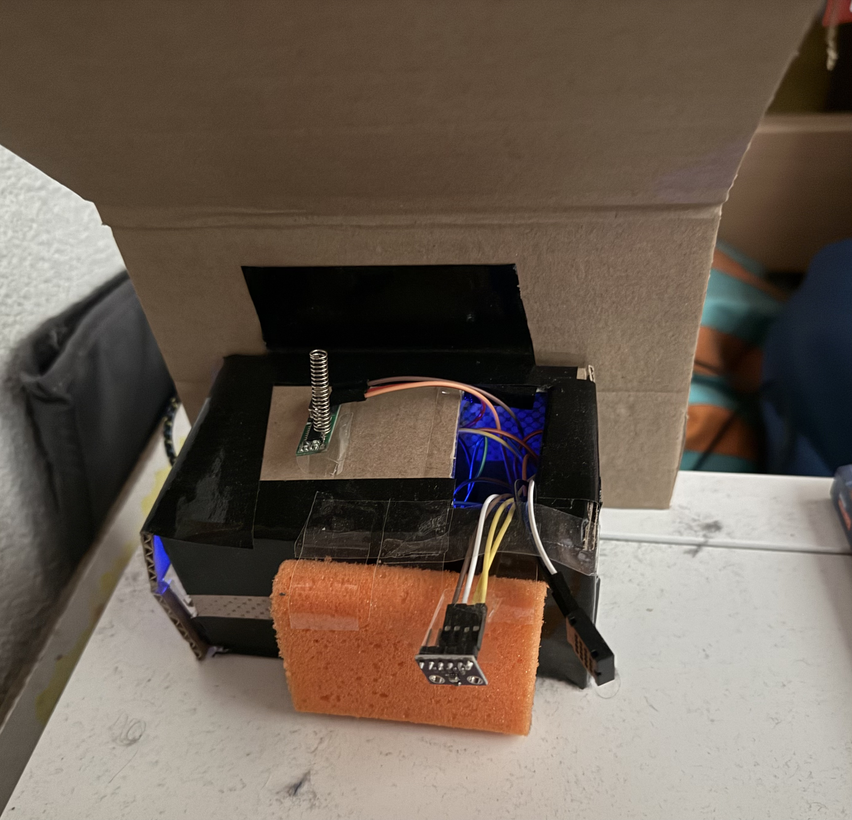 Picture of the Arduino and WeMos setup